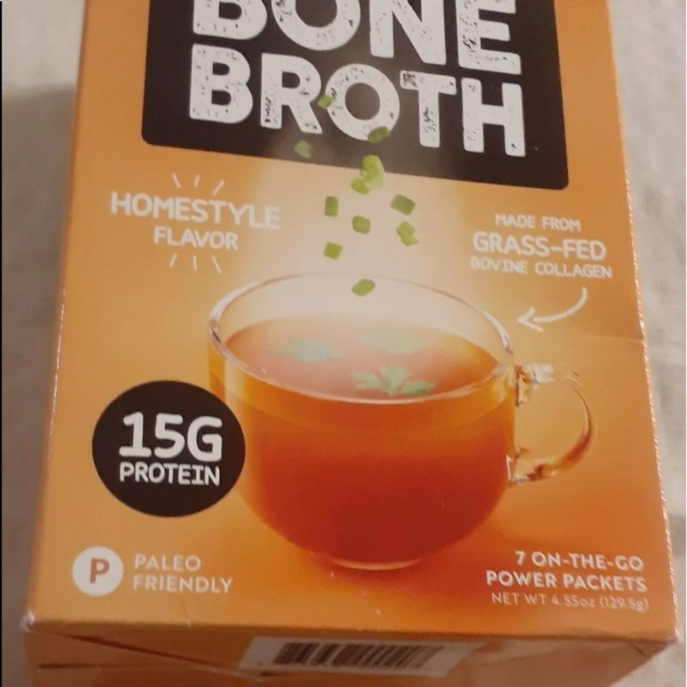 Dr Kellyann bone broth 3 sealed boxes with bonus
